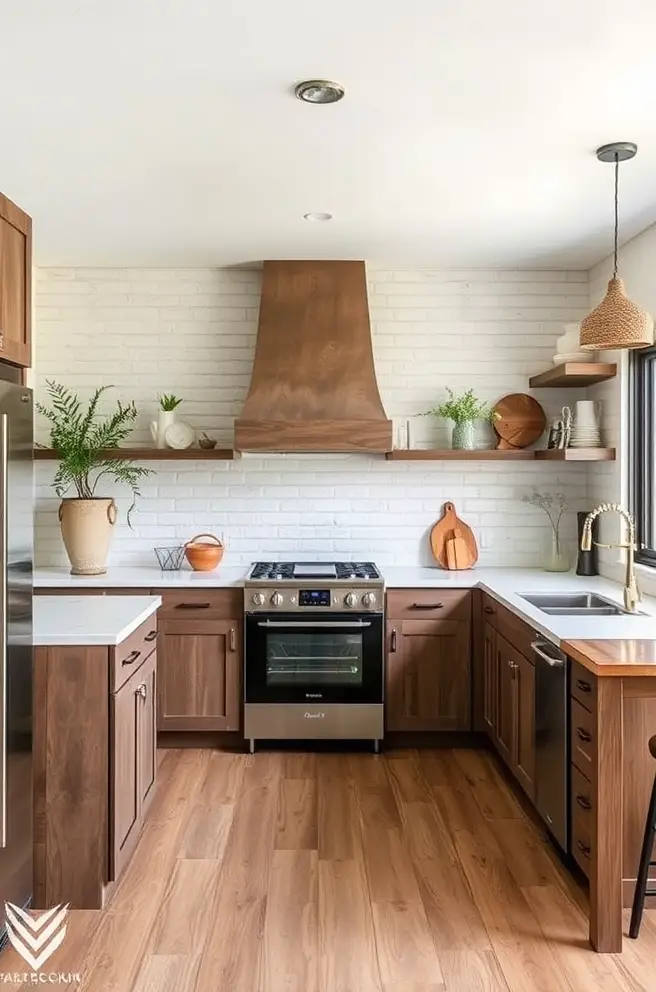 12 Stunning Kitchen Remodel Ideas You’ll Love to Try 9 Stylish Rustic Kitchen Remodel Idea Inspired by Nature