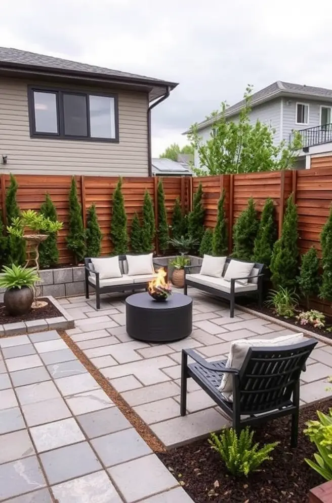 Stylish cheap patio paver Idea for modern outdoor living