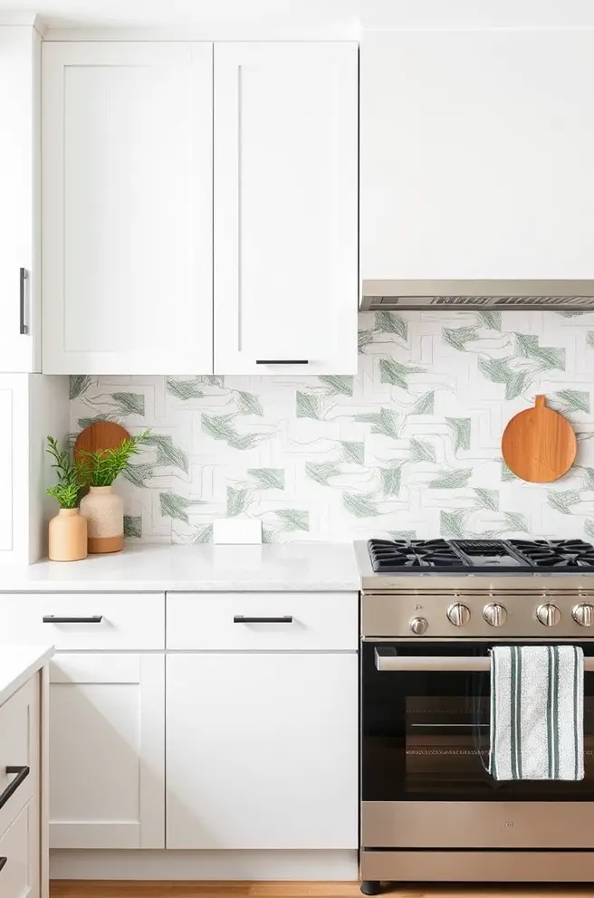 Sustainable Backsplash Idea for Eco-Friendly Home Design