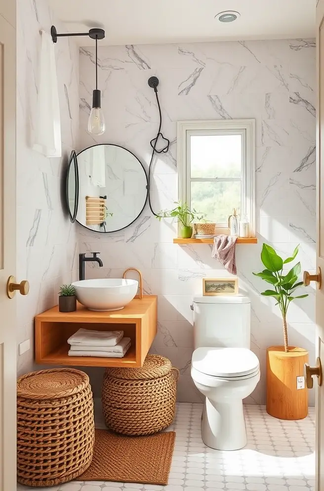 Sustainable Bathroom Decor Idea for Eco-Friendly Homes