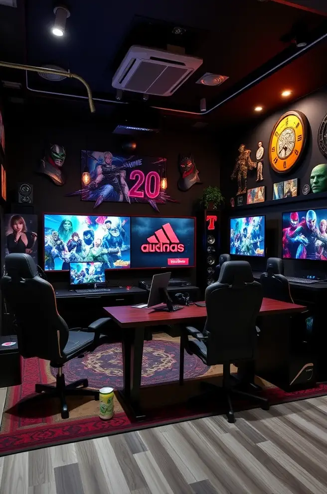 12 Inspiring Game Room Ideas You’ll Love for Your Home 8 Themed Game Room Idea That Will Take Your Gaming to the Next Level