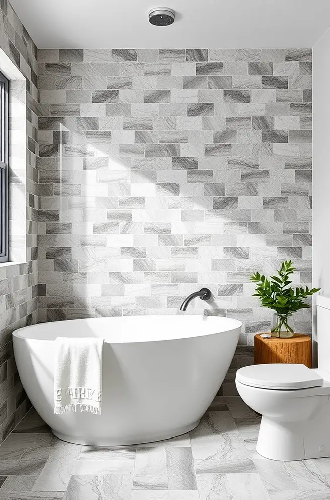 Timeless Bathroom Tile Idea for Lasting Beauty and Elegance