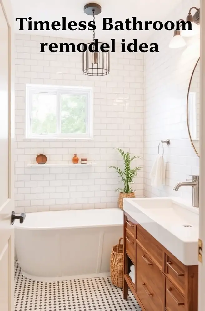 Timeless bathroom remodel Idea that never go out of style