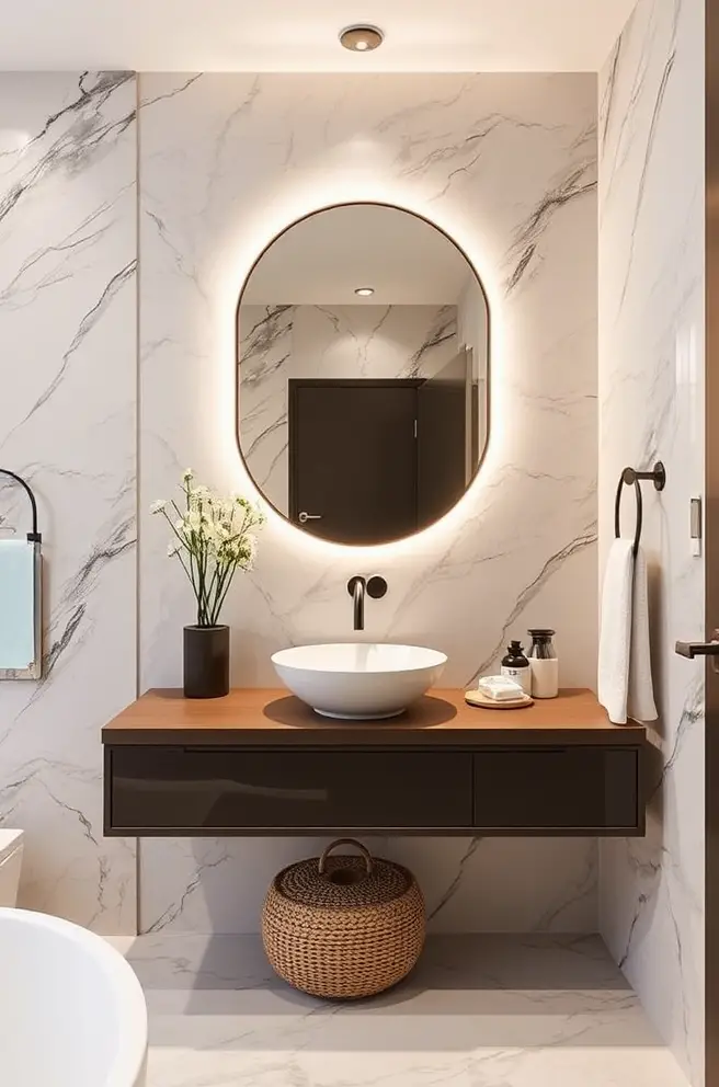 12 Stunning Bathroom Mirror Ideas You'll Love 3 Unique Bathroom Mirror Idea to Elevate Your Interior Design