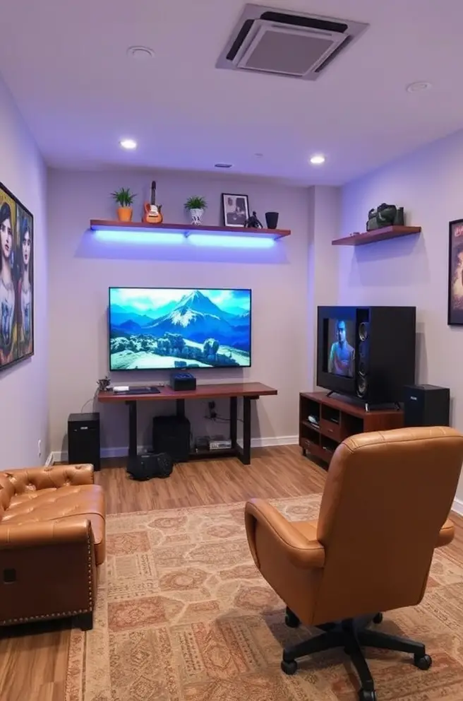 Unique Game Room Idea That Transform Your Space into a Gamer's Paradise