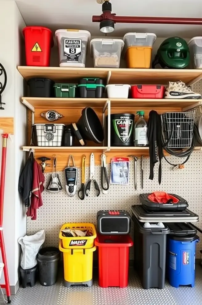 Unique Garage Storage Idea for Small or Cluttered Spaces