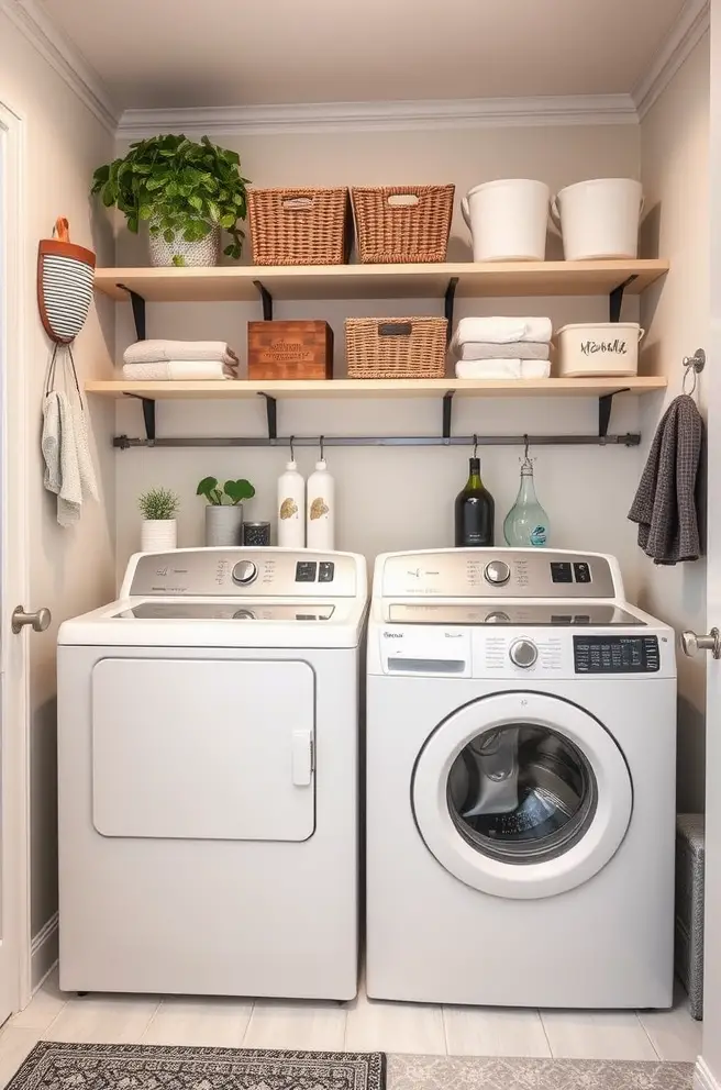 Unique Laundry Room Organization Inspirations for a Personal Touch