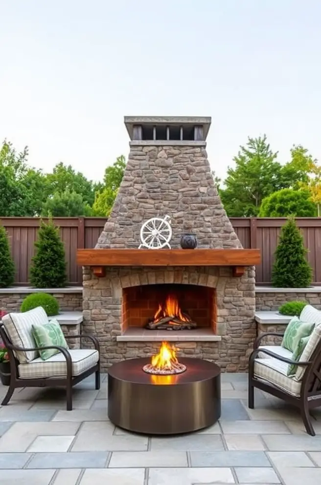 12 Stunning Fireplace Ideas for Your Home Decor Inspiration 12 Unique Outdoor Fireplace Idea to Elevate Your Backyard Experience