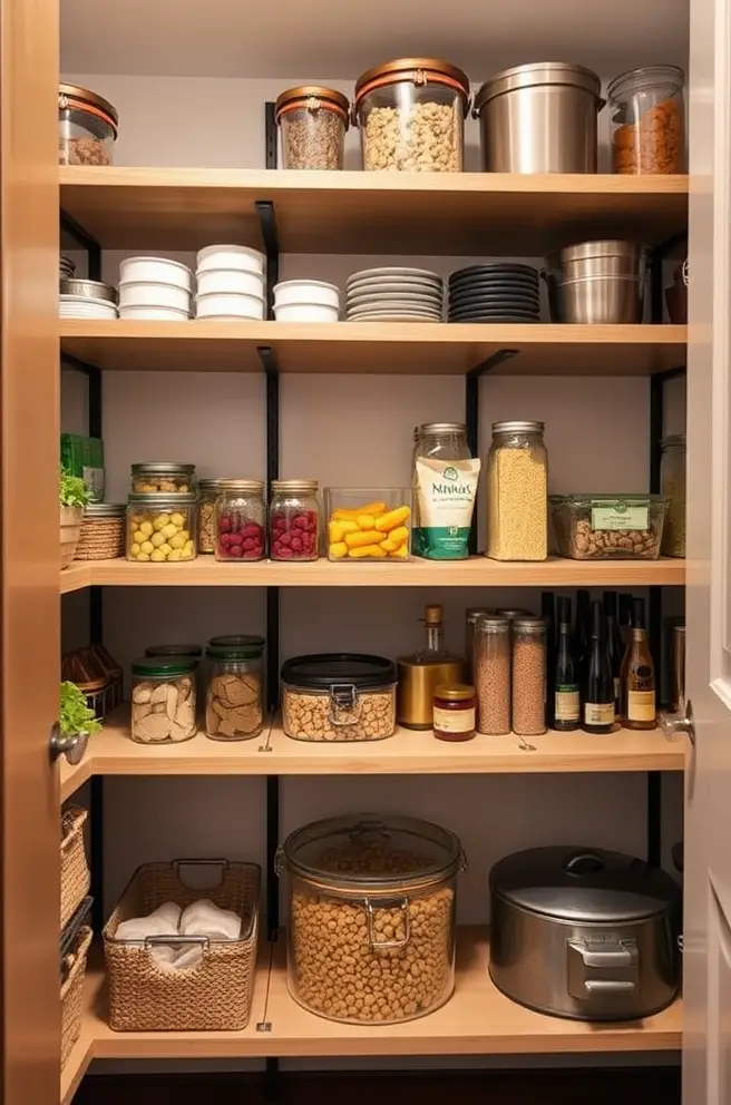 Unique Pantry Shelving Idea to Enhance Your Culinary Experience