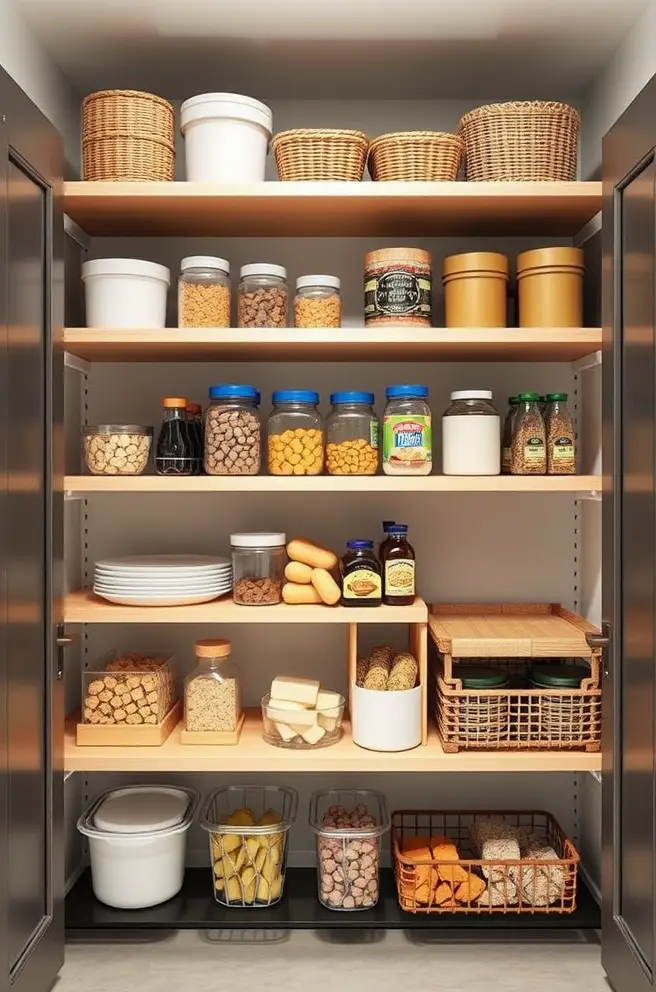 Versatile Pantry Shelving Idea for Every Type of Pantry