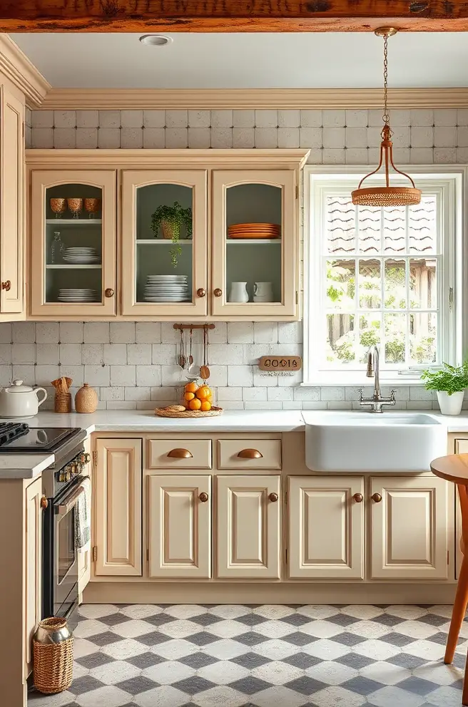 12 Stunning Kitchen Cabinet Ideas to Inspire Your Decor 10 Vintage Kitchen Cabinets Idea for Timeless Appeal