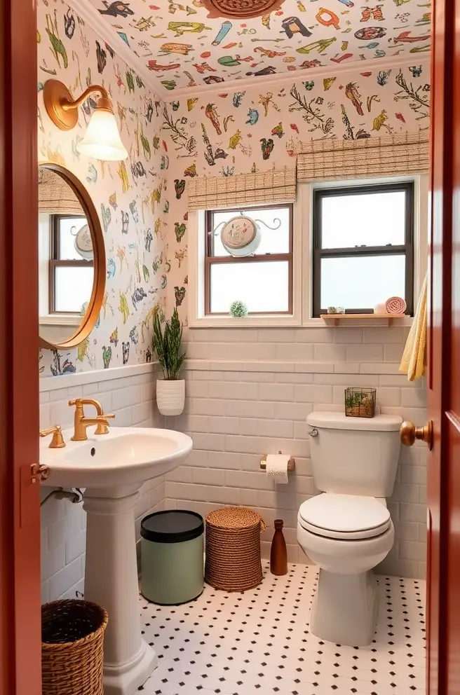12 Stunning Guest Bathroom Ideas You'll Love 12 Whimsical Guest Bathroom Idea for a Fun and Playful Vibe