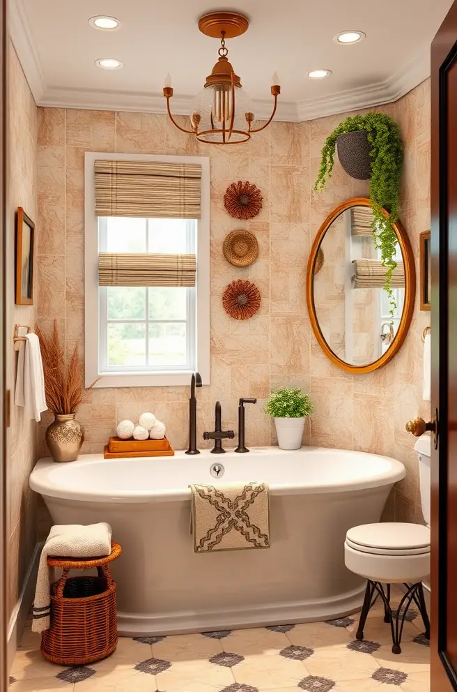 12 Stunning Master Bathroom Ideas You’ll Love 9 Whimsical Master Bathroom Idea with Fun Decorative Elements