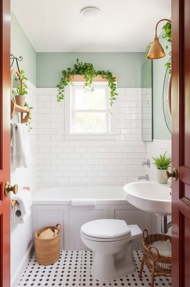 Whimsical Small Bathroom Remodel Idea that Spark Joy