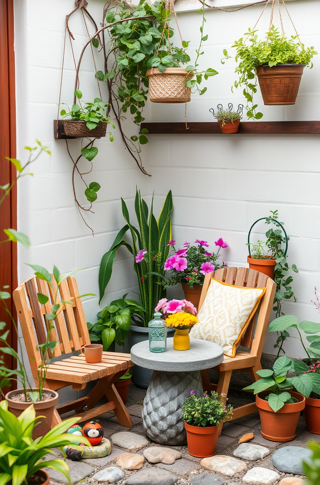 Whimsical Small Garden Idea for Cozy Interiors that Spark Joy