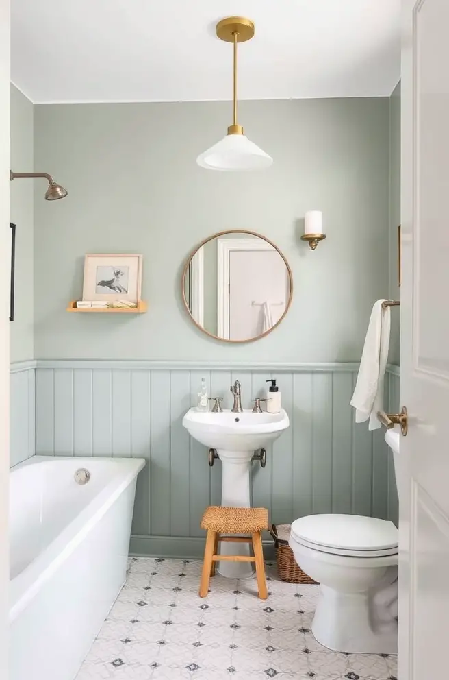 Whimsical bathroom remodel Idea that add personality